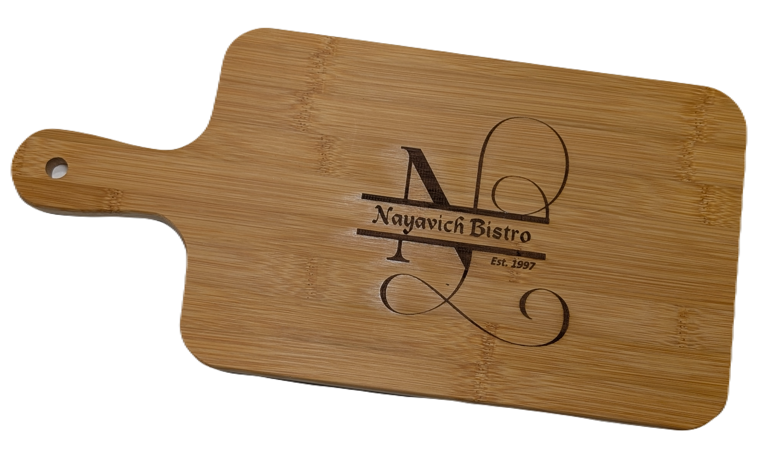 Custom Laser Engraved Acacia Bamboo Cutting Board
