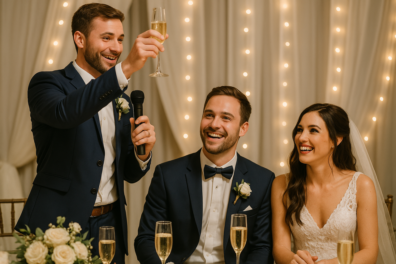 How to Write a Great Best Man or Groomsman Speech for a Wedding