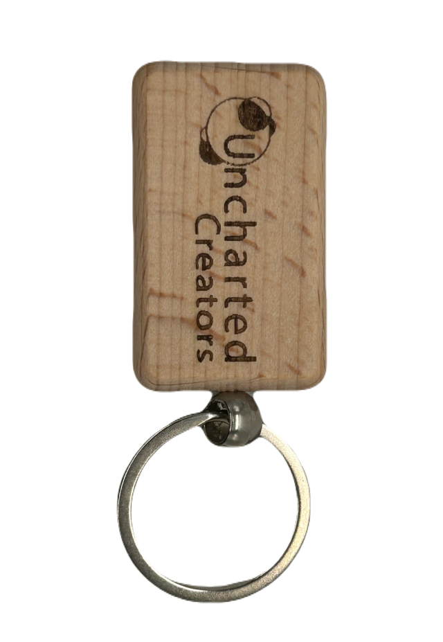 Personalized Laser Engraved Wooden Keychain – A Touch of Timeless Craft