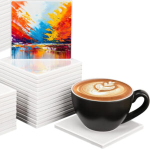 custom photo ceramic tile coaster personalized