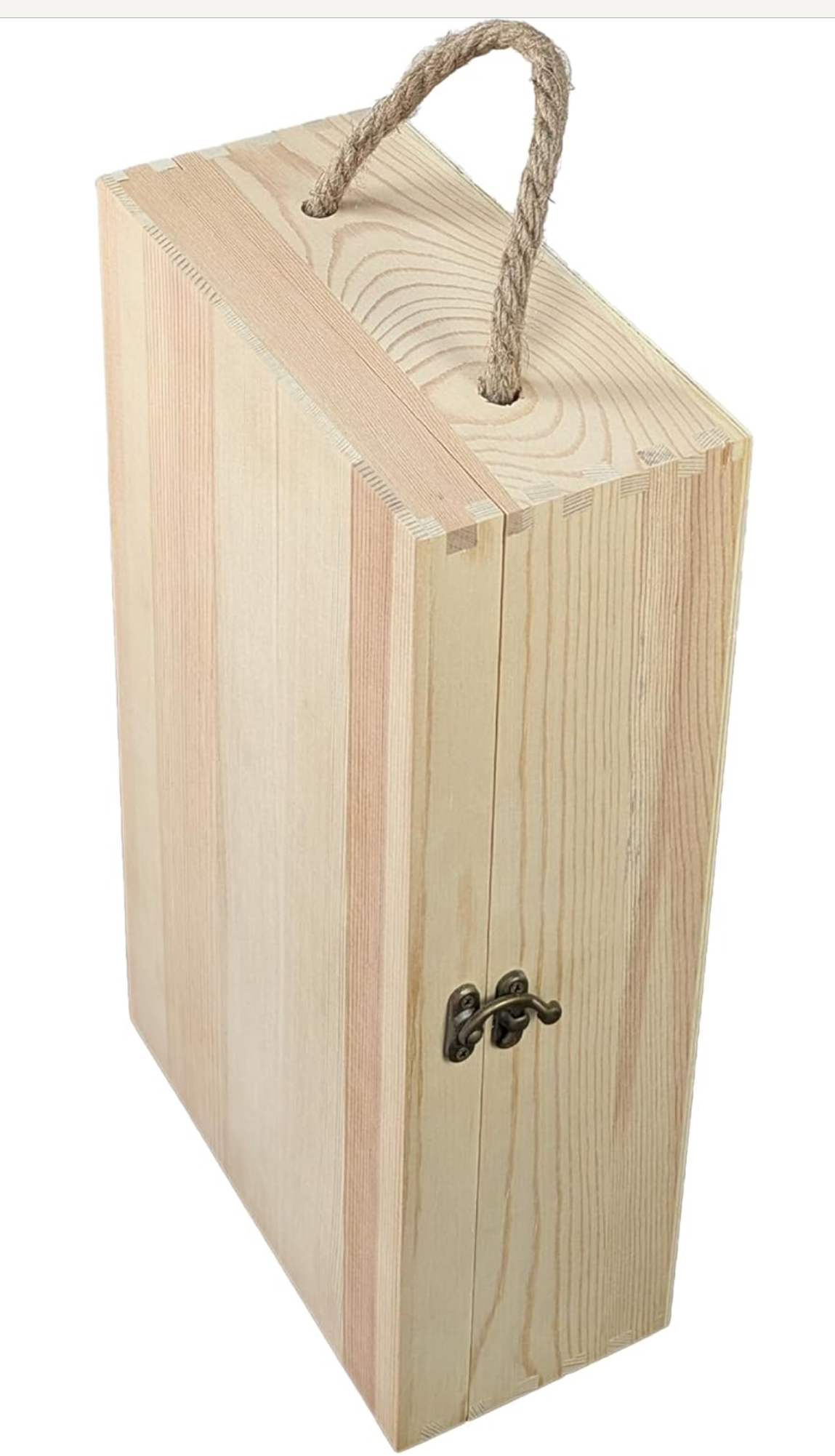 Laser engraved personalized dual wine box for any occasion