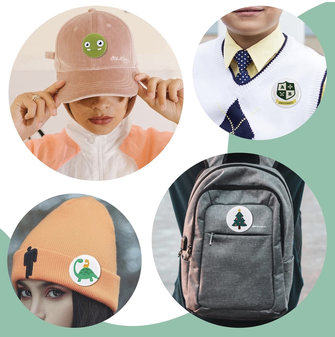 Personalized buttons for any occasion or event